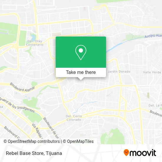 Rebel Base Store map