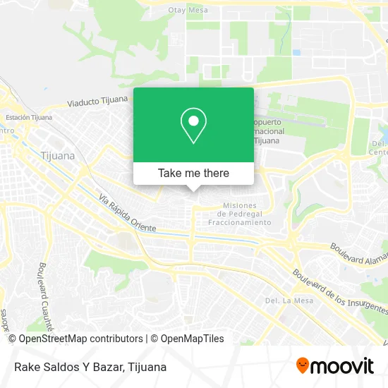 Rake Saldos Y Bazar map