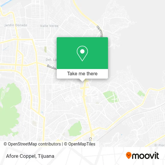 Afore Coppel map
