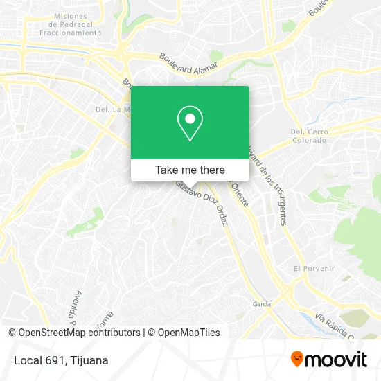 Local 691 map