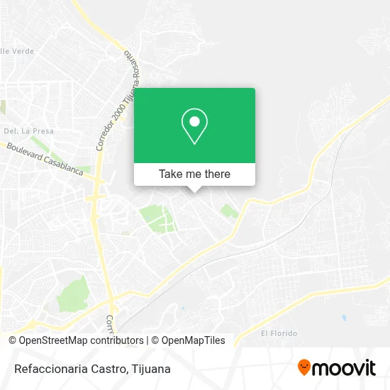 Refaccionaria Castro map