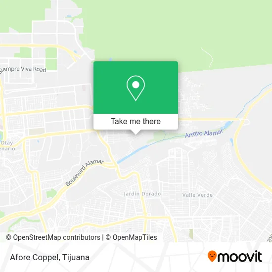 Afore Coppel map