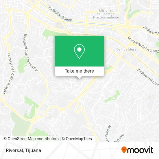Riversal map