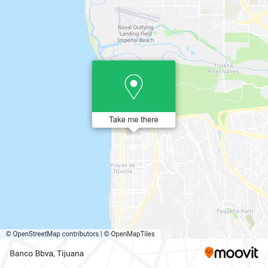 Banco Bbva map