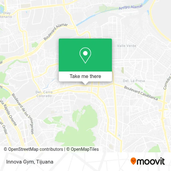 Innova Gym map