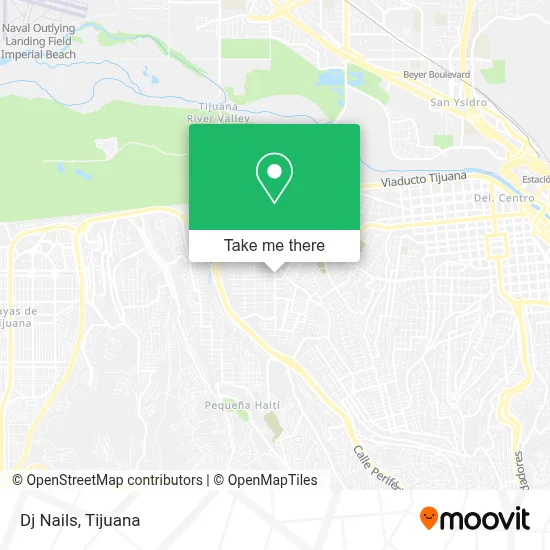 Dj Nails map
