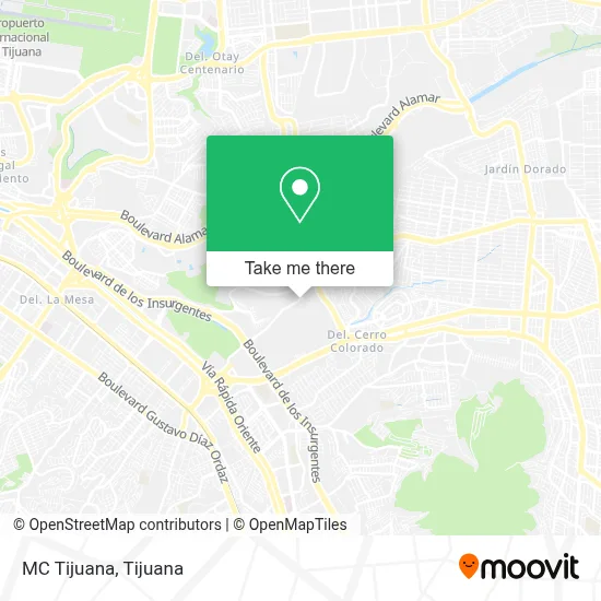 MC Tijuana map