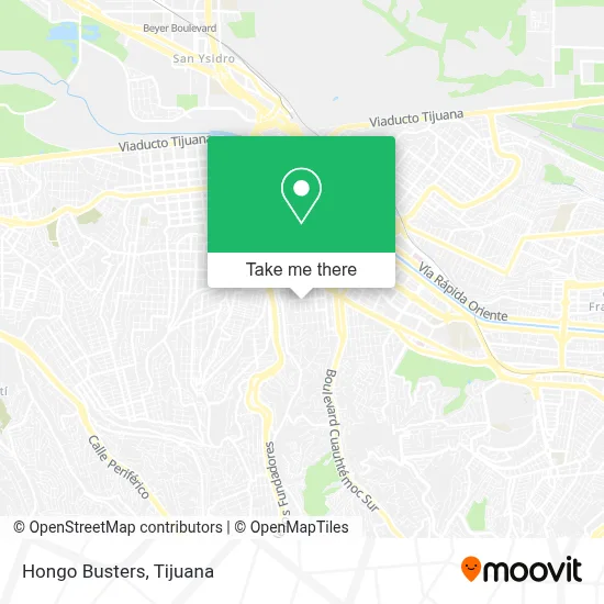 Hongo Busters map