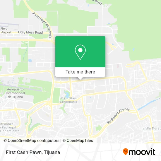 First Cash Pawn map