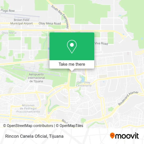Rincon Canela Oficial map