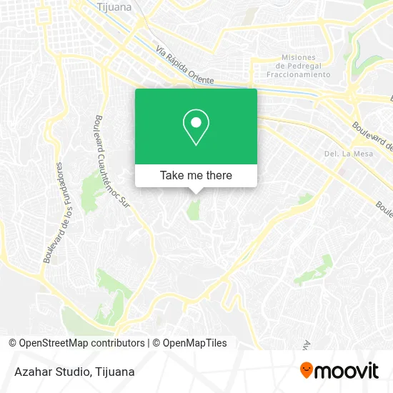 Azahar Studio map