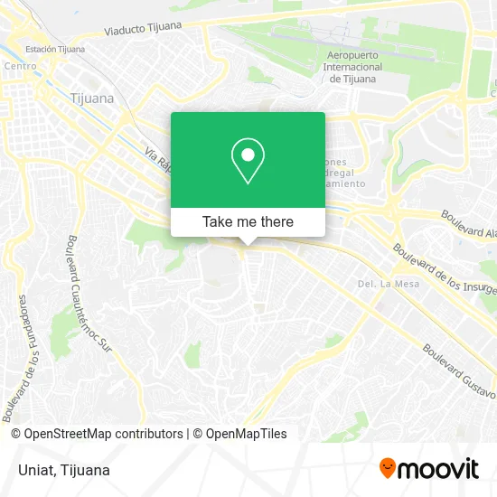 Uniat map