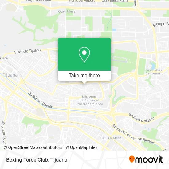 Boxing Force Club map