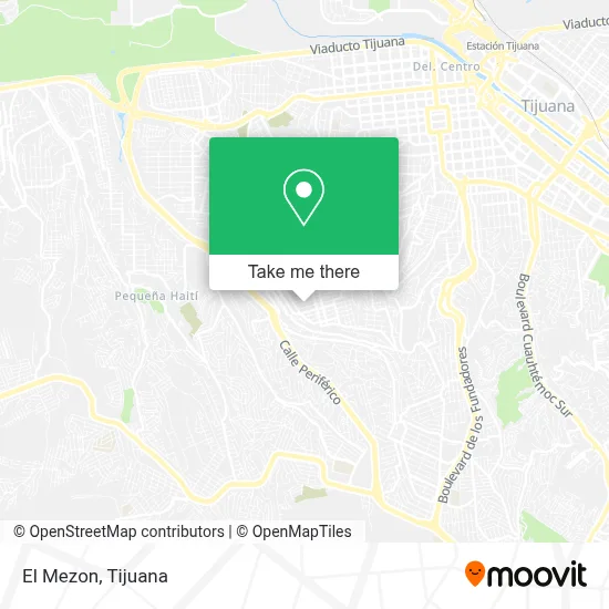 El Mezon map