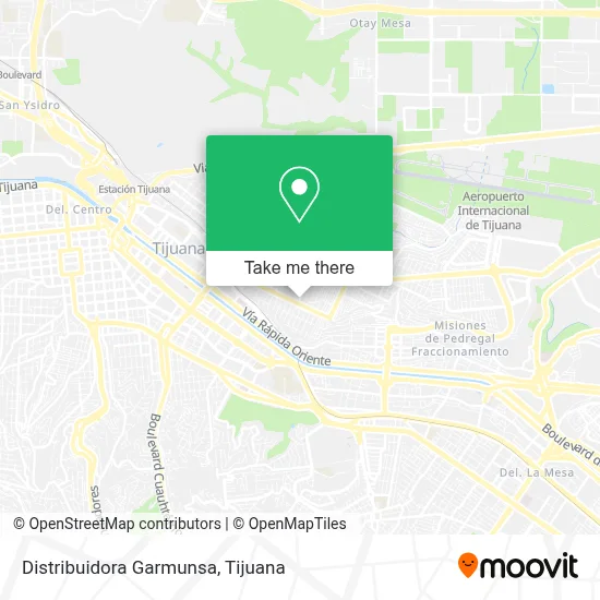 Distribuidora Garmunsa map
