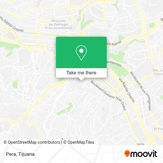 Pera map