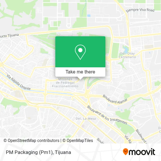 PM Packaging (Pm1) map