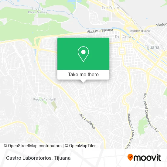 Castro Laboratorios map