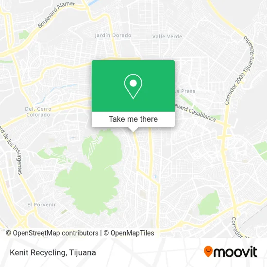 Kenit Recycling map