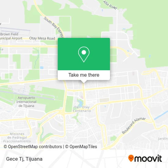 Gece Tj map
