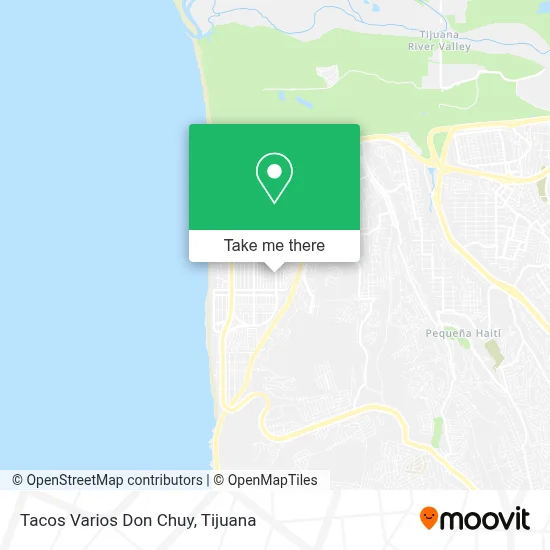 Tacos Varios Don Chuy map