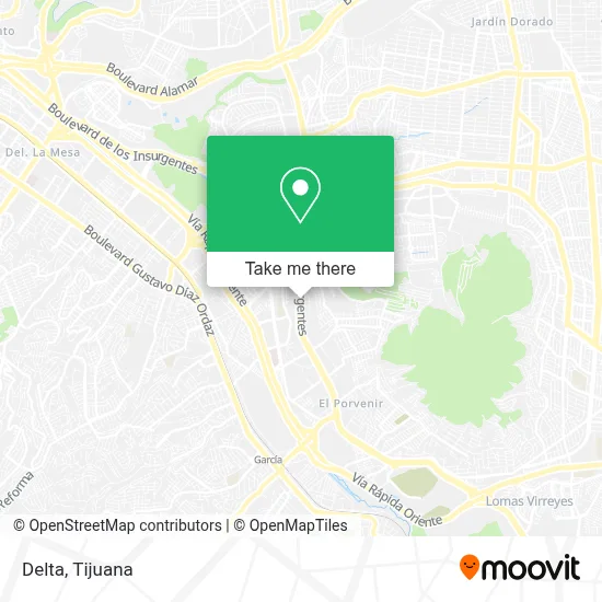 Delta map