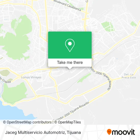 Jaceg Multiservicio Automotriz map
