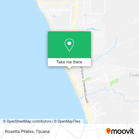 Rosetta Pilates map