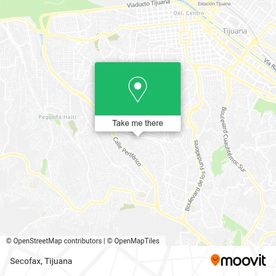 Secofax map
