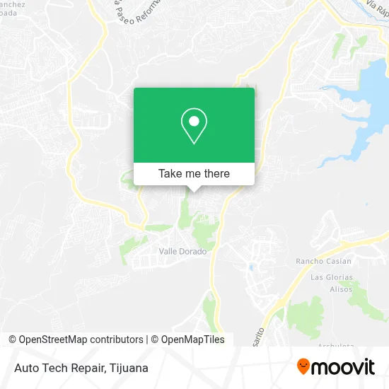 Auto Tech Repair map