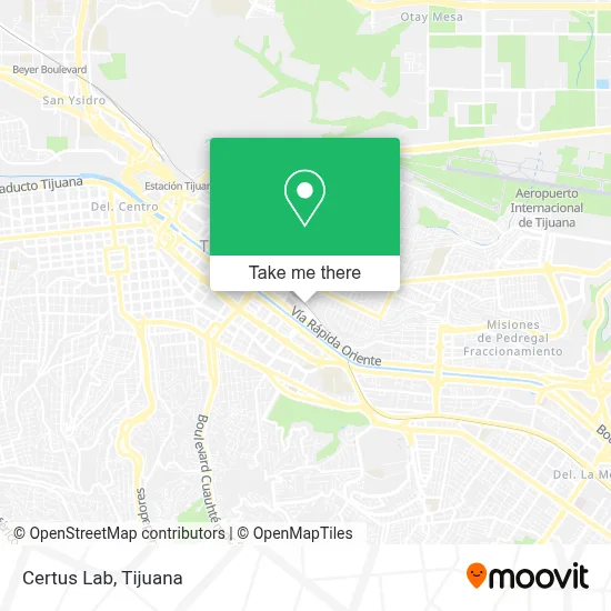 Certus Lab map