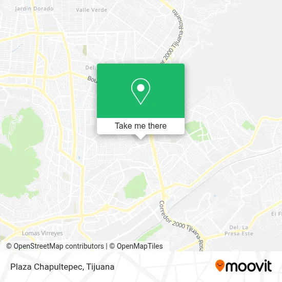 Plaza Chapultepec map
