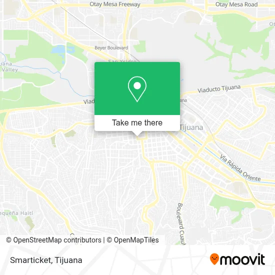 Smarticket map