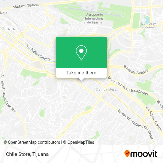 Chile Store map
