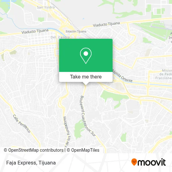 Faja Express map