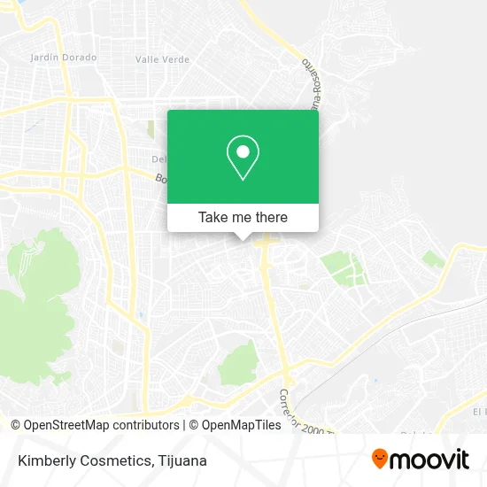 Kimberly Cosmetics map