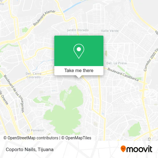 Coporto Nails map