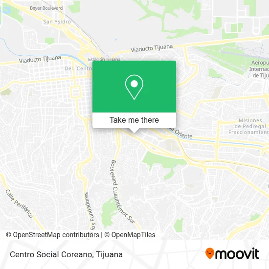 Centro Social Coreano map