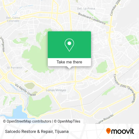Salcedo Restore & Repair map