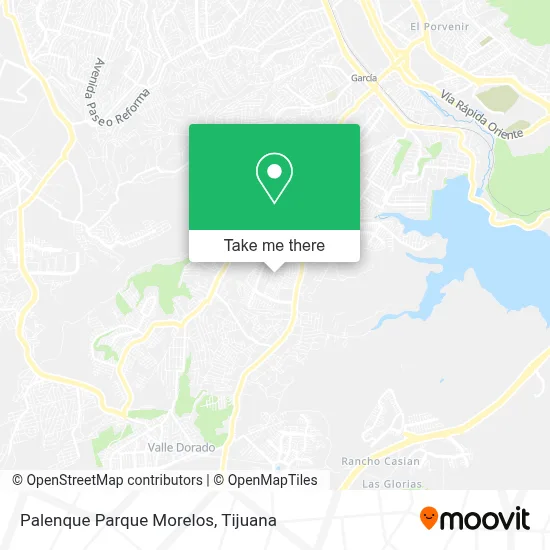 Palenque Parque Morelos map