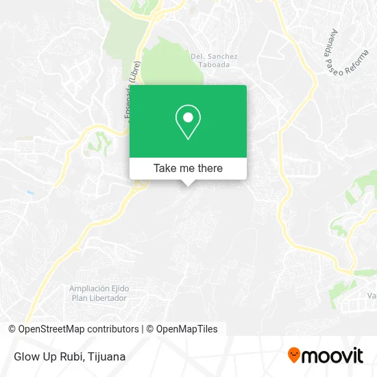 Glow Up Rubi map