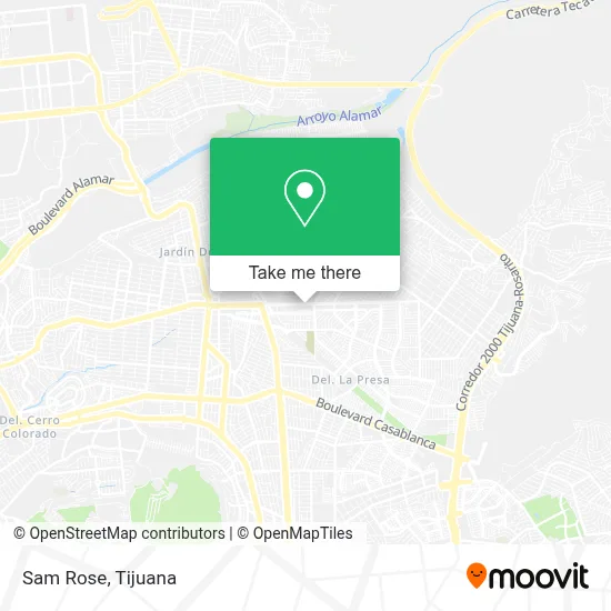 Sam Rose map