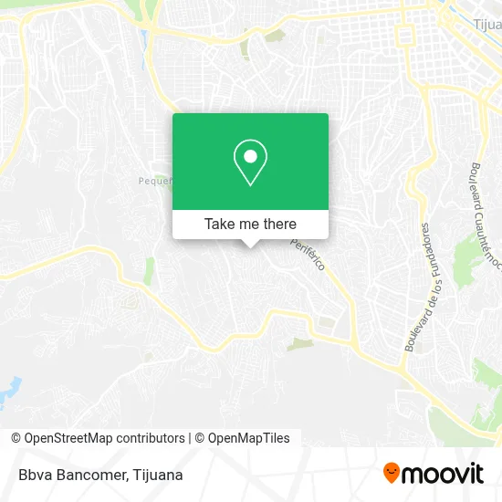 Bbva Bancomer map