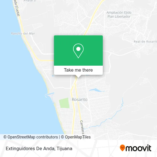 Extinguidores De Anda map