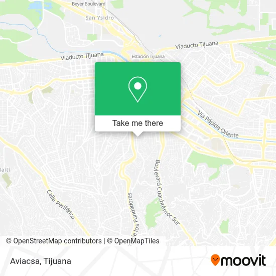 Aviacsa map