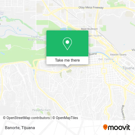 Banorte map