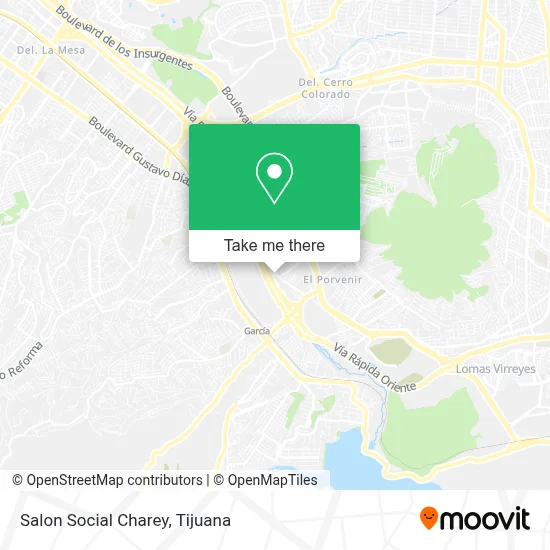 Salon Social Charey map