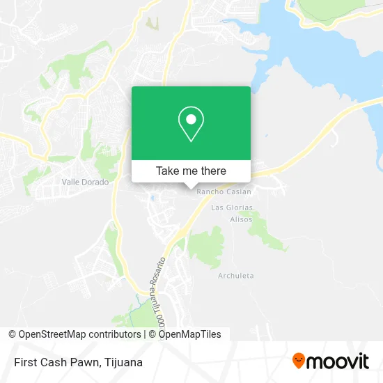 First Cash Pawn map