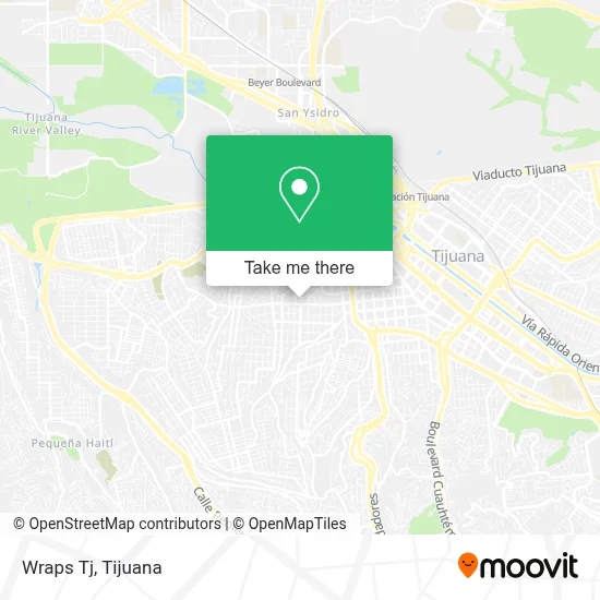 Wraps Tj map