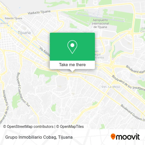 Grupo Inmobiliario Cobag map